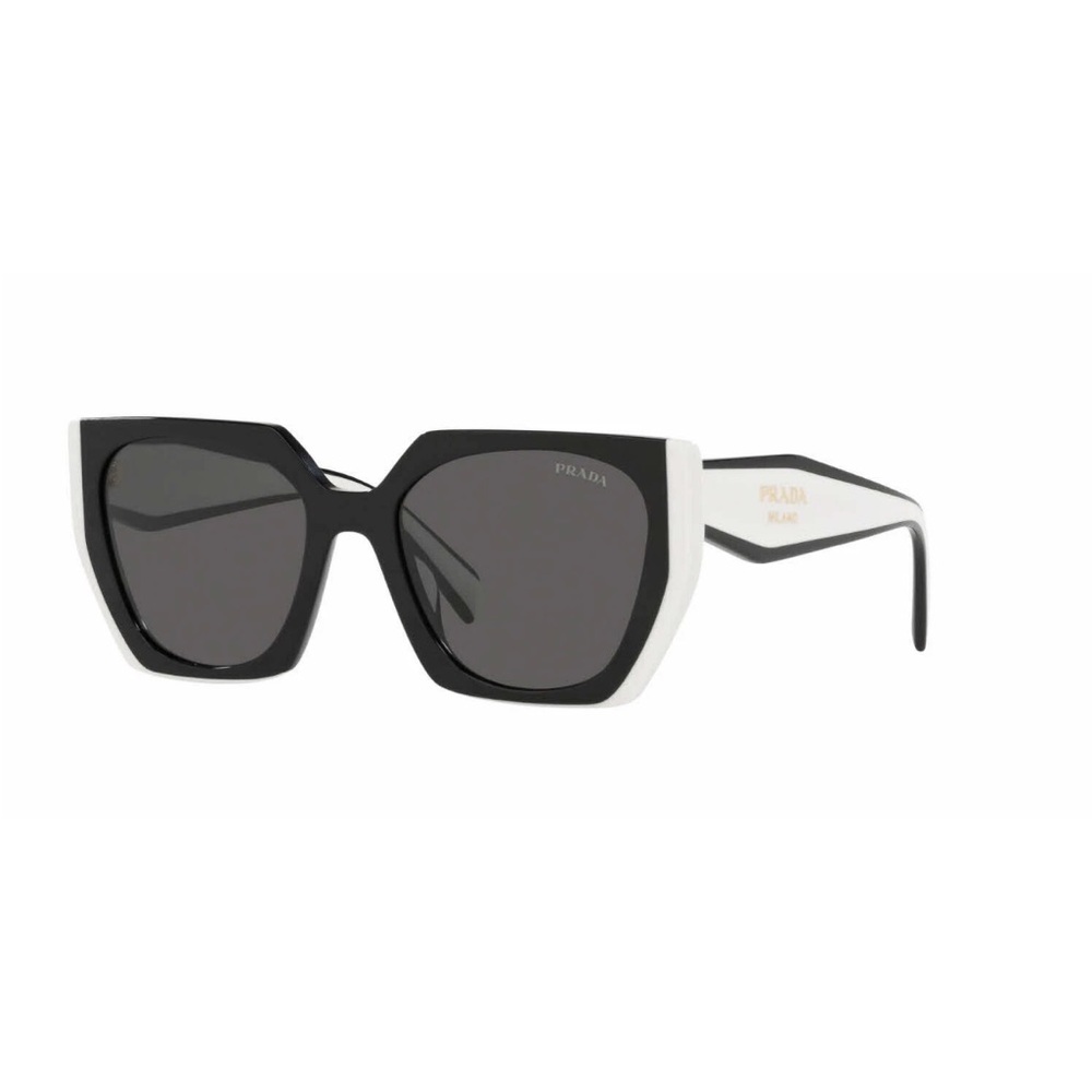 Prada Black and White Women's Sunglasses